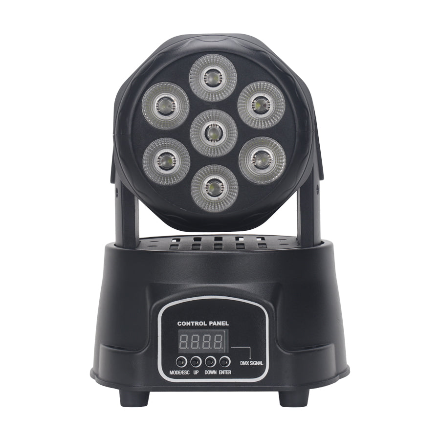 LED MOVING HEAD WASH 7X8W RGBW