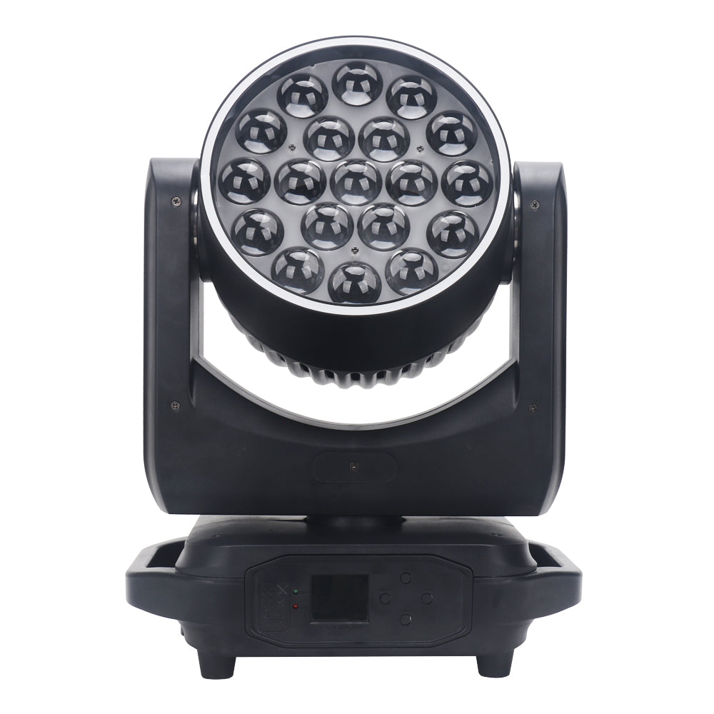 19X15W LED RGBW With Zoom Wash Wash Moving Head Light