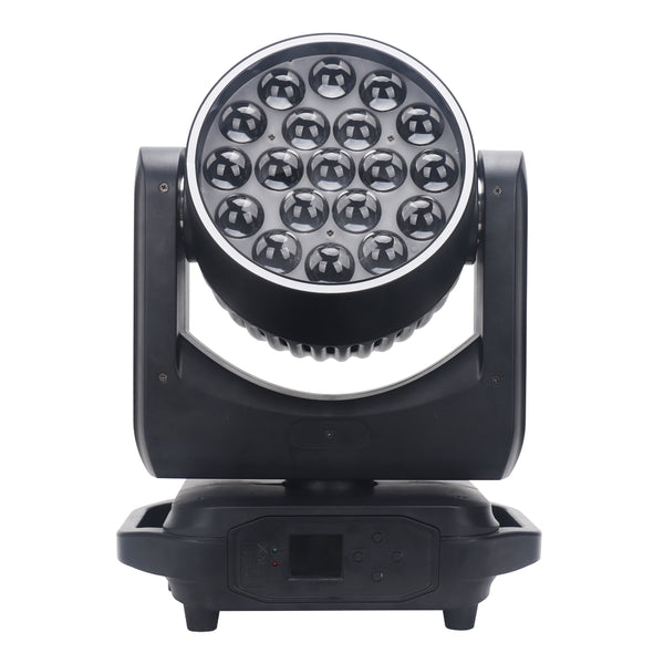 19X15W LED RGBW With Zoom Wash Wash Moving Head Light