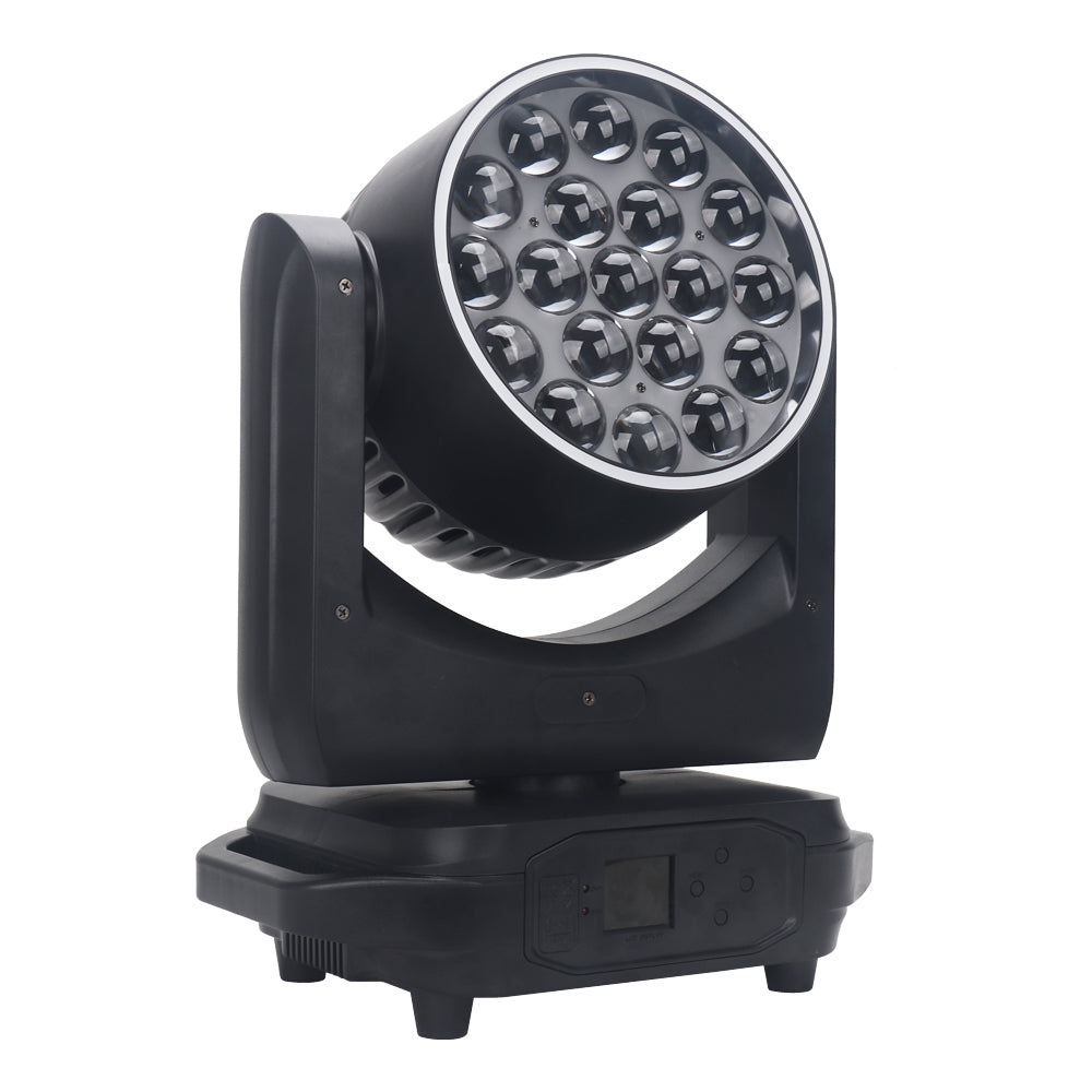 19X15W LED RGBW With Zoom Wash Wash Moving Head Light