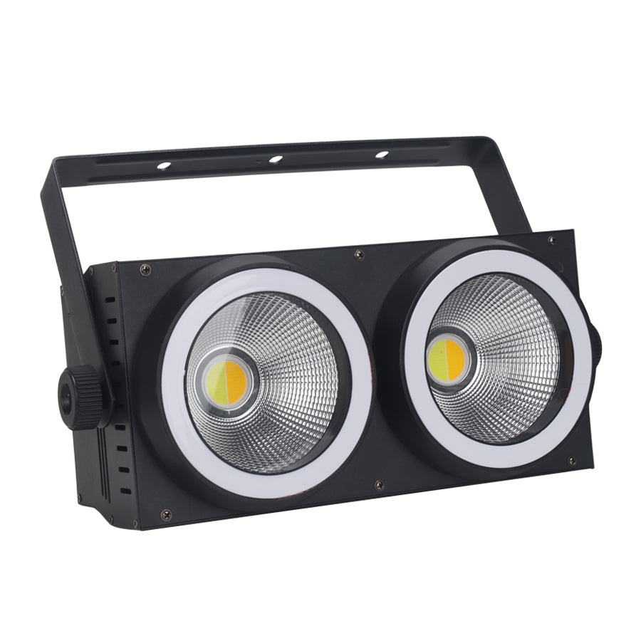 LED BLINDER 2X100W + PIXEL RGB EFFECT