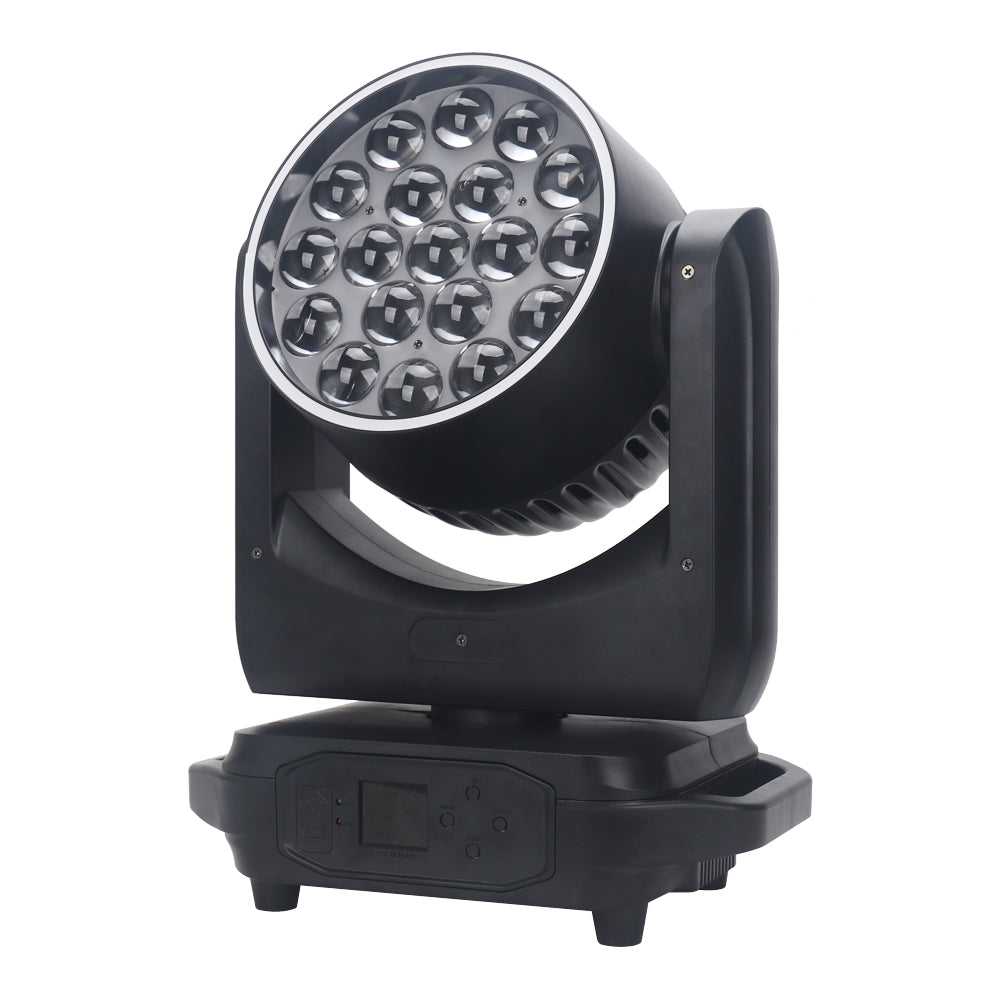 19X15W LED RGBW With Zoom Wash Wash Moving Head Light