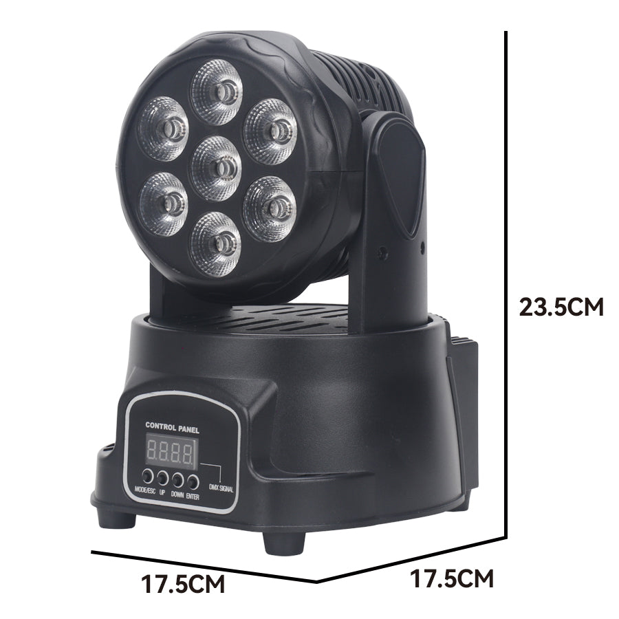 LED MOVING HEAD WASH 7X8W RGBW