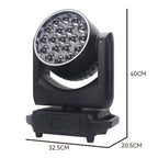 19X15W LED RGBW With Zoom Wash Wash Moving Head Light