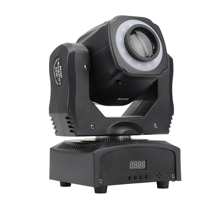 LED SPOT 60W MOVING HEAD WITH RING